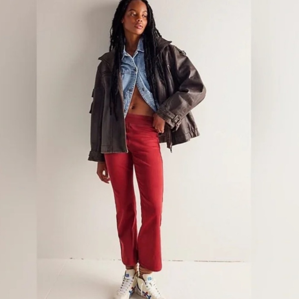 NWOT We the Free In My Feelings Crop boot pants